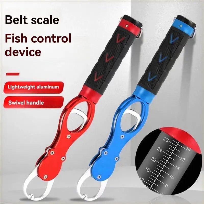 AEE4-Portable Fish Control Device Fish Control Device Fish Catching Pliers Hook Fish Control Device Set