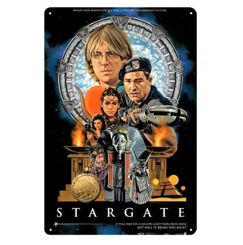 StarGate Movie Metal Poster Tin Sign - 20x30cm Plate