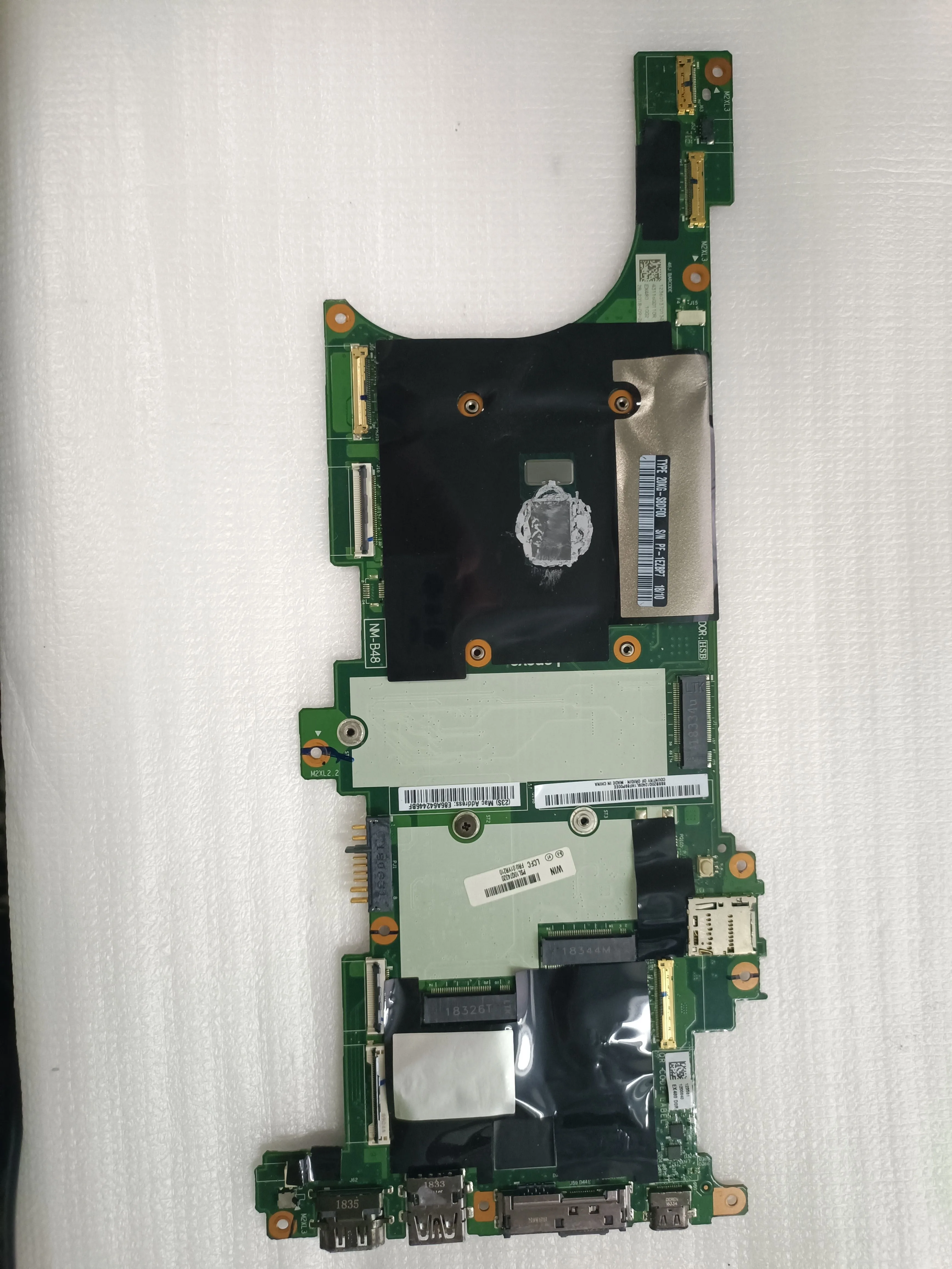 

Для Lenovo Thinkpad X1 Carbon 6-го поколения компьютерная материнская плата NM-B481. I7-8550/8650U 16G-RAM Тест 100% работа FRU 01YR210