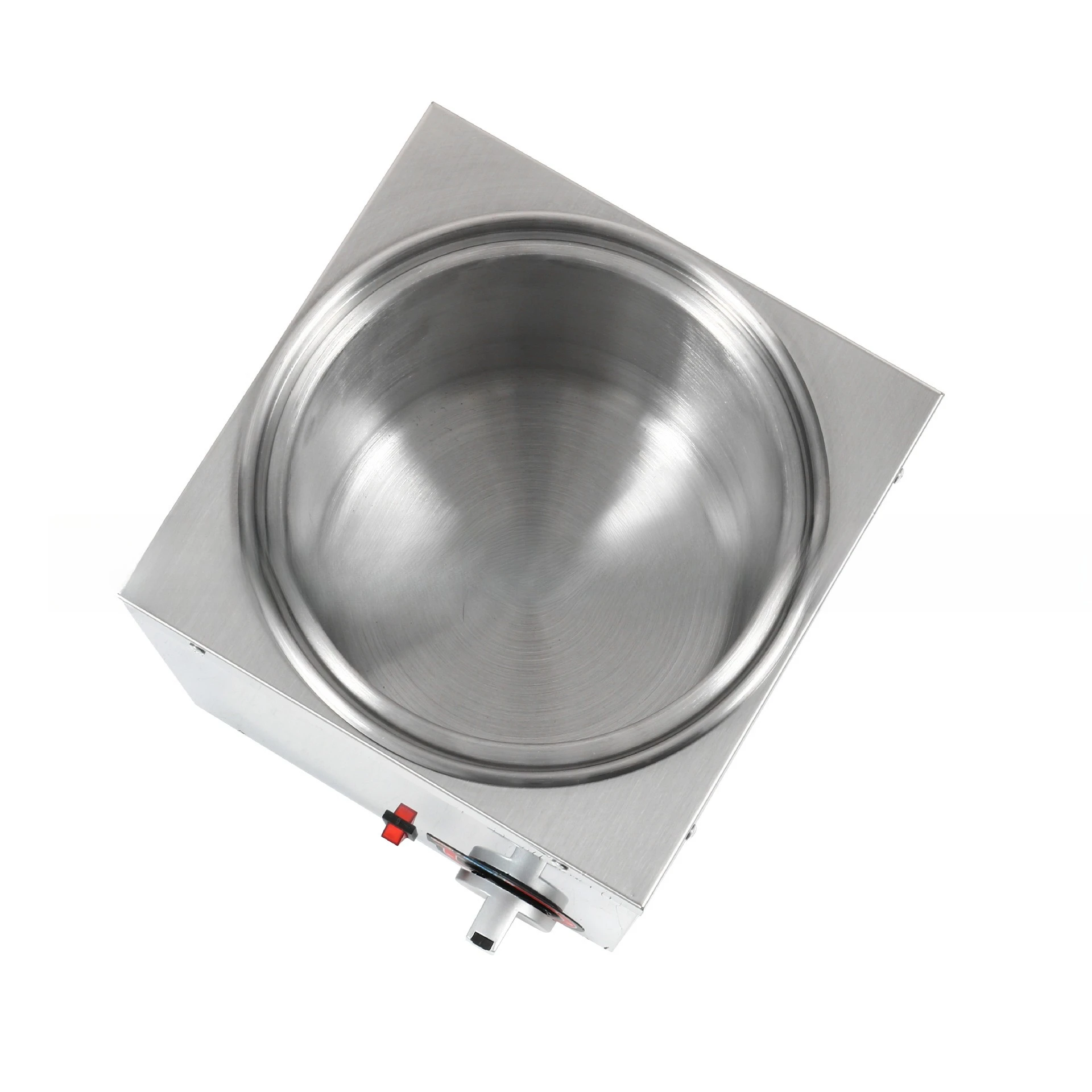 Electric Cheese Cheese Machine Dispenser Double Head Square Stainless Steel