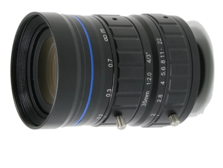 

4/3-дюймовый 12-мегапиксельный 35-мм объектив FA для систем видеонаблюдения, объектив сверхвысокого разрешения, C-образное крепление, многослойное покрытие, высокая светопропускная способность, компактная конструкция.