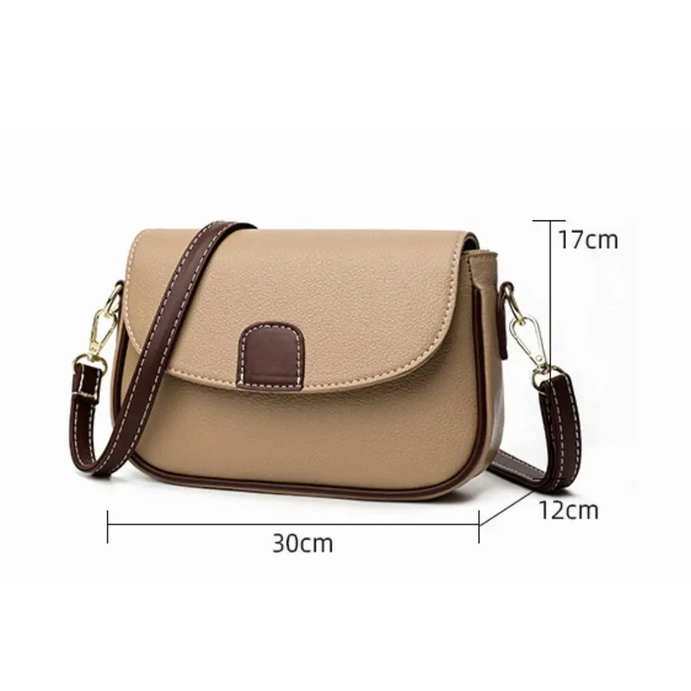 Brand Design PU Leather Handbags Women Fashion Simple Crossbody Bags Ladies Luxury Advanced Sense Shoulder Bag