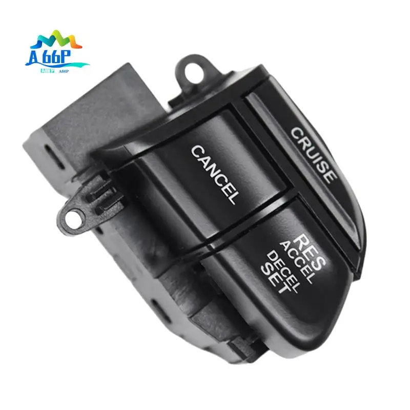 

A66P-Car Steering Wheel Audio Control Button Cruise Control Switch With Wiring Harness For Honda Accord 2008-2012