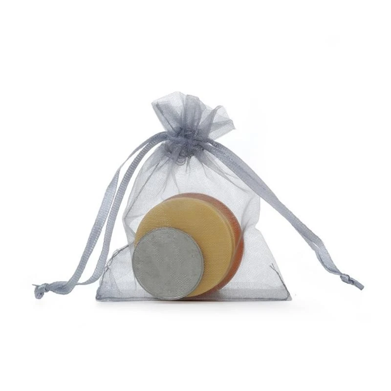 X7XC Practical Polyester Mesh Fruit Protections Bags For Orchards Use Drawstring Closure Anti Bird Insect