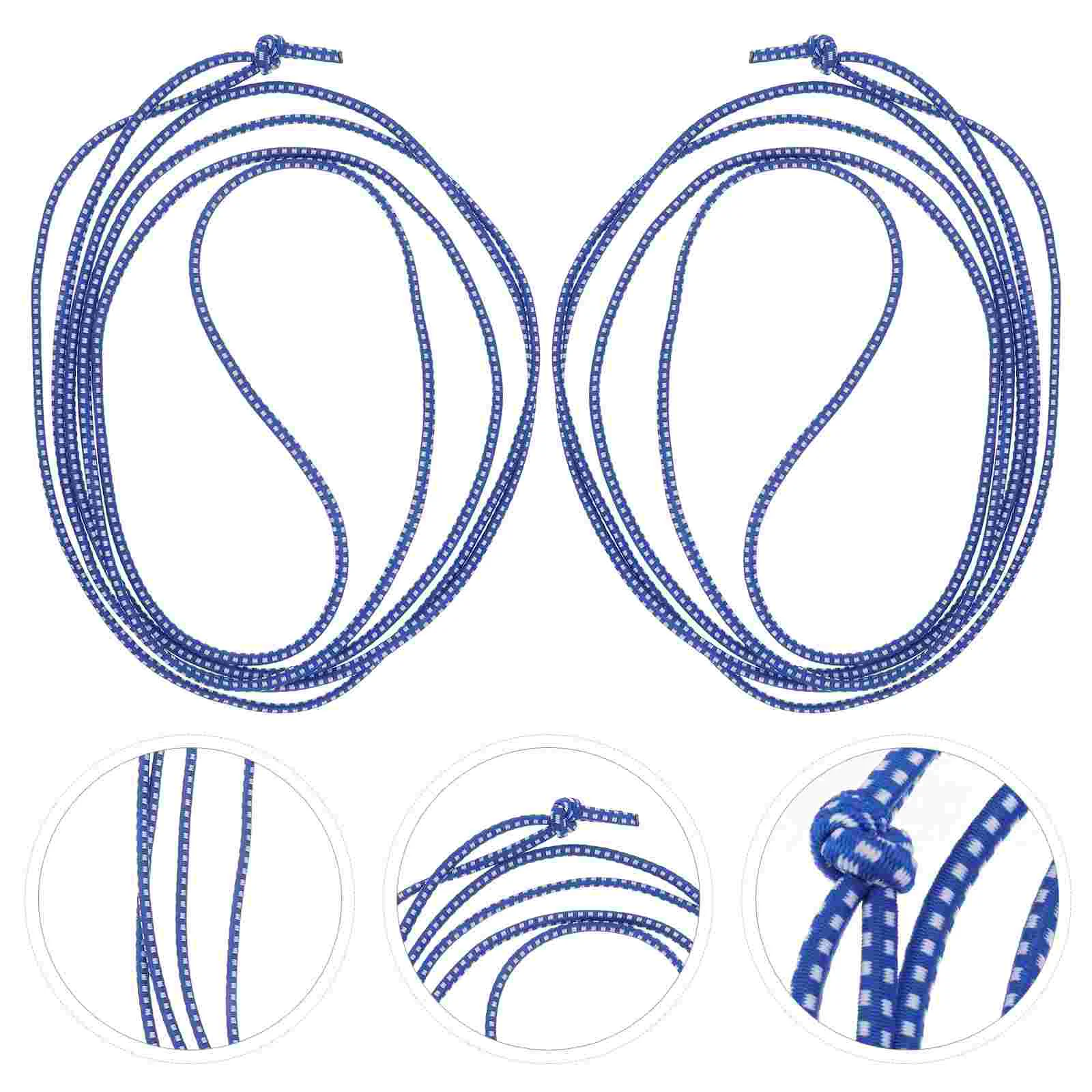 2 Pcs Rubber Band Kids Toy Skipping Outdoor Children's Jump Elastic Toys Polyester Rope for Girl