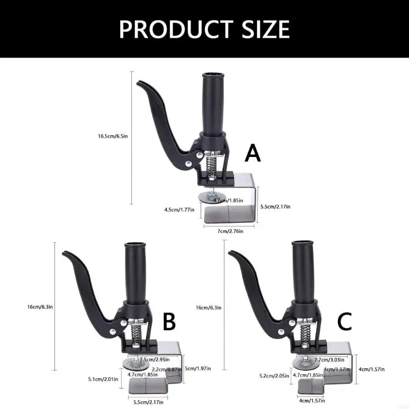 X37B CLAMP soporte instalación cajones fáciles usar para varios tamaños y aplicaciones