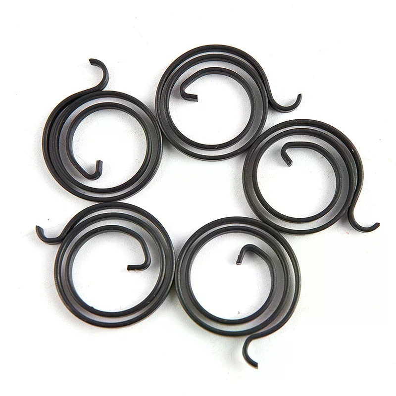 5Pcs Replacement Spring For Door Knob Handle Lever Latch Internal Coil Repair Spindle Lock Torsion Spring Flat Section Thread