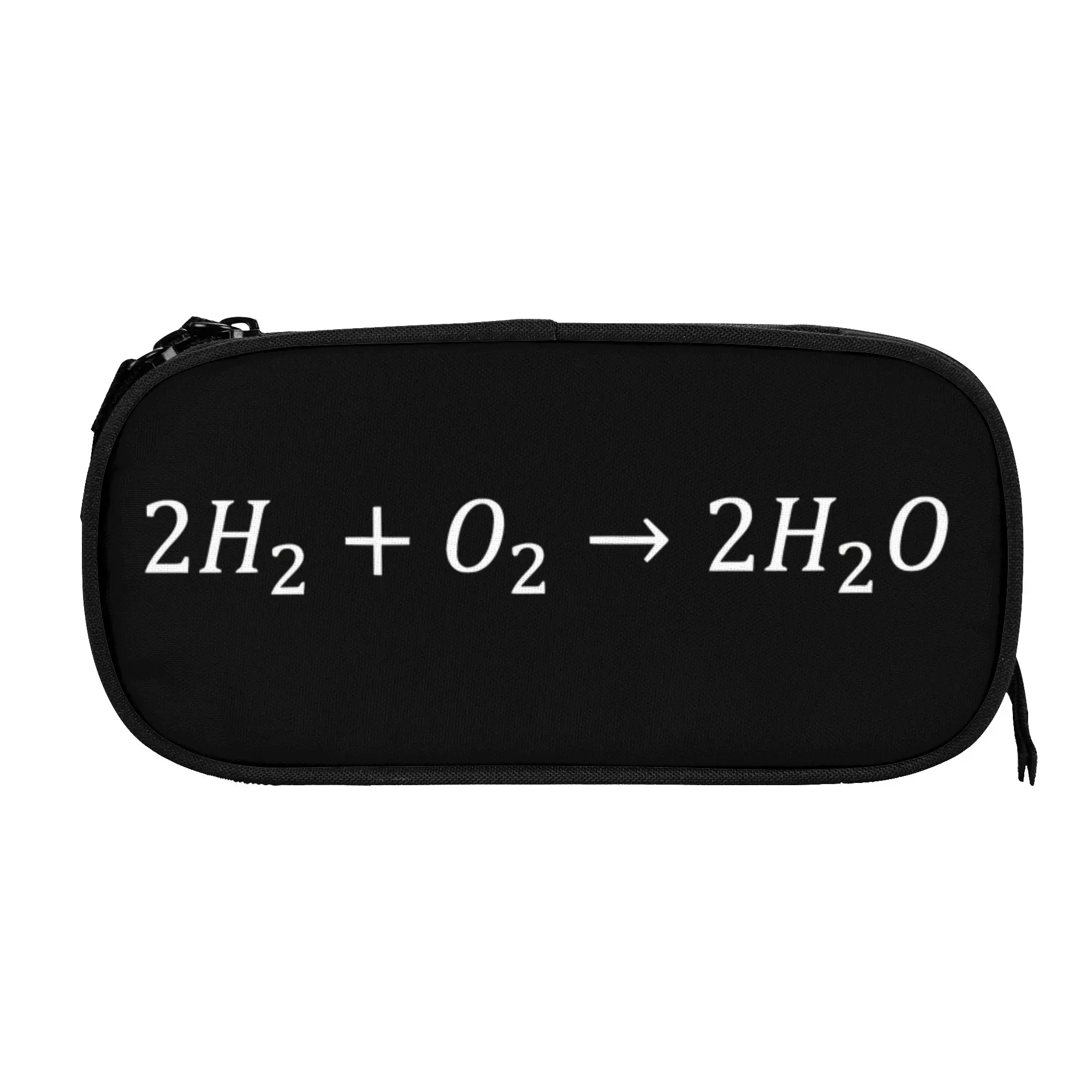 1 piece Lightweight Formation Chemical Reaction Dark Version Pencil Case Girls Pen Bag Chemical Equation School Pencil Pouch