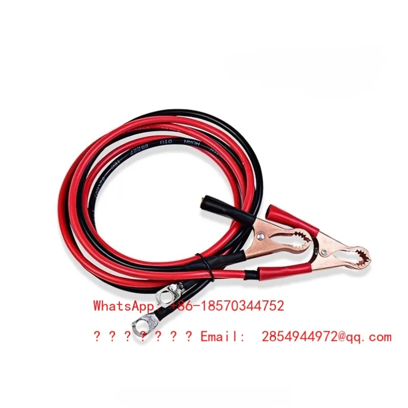 2026   Pure Copper High Current Regulated Output Line Red and Black Wire High Temperature Resistance Test Line Alligator Clip
