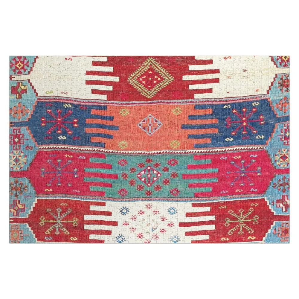 

Kurdish Malatya East Anatolian Saf Kilim Print Jigsaw Puzzle Customized Kids Gift Personalize Scale Motors Wooden Boxes Puzzle