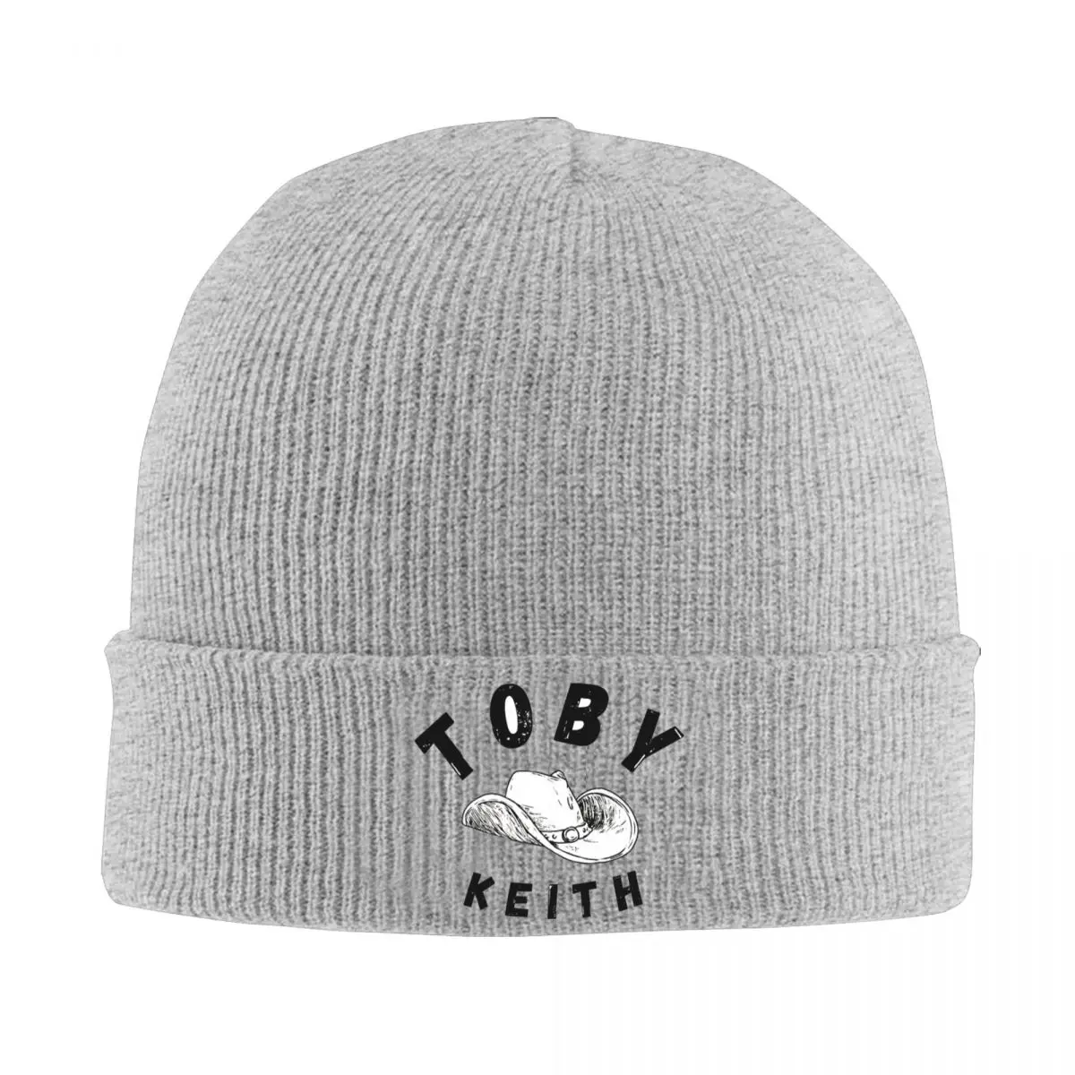 Toby Keith Hat Autumn Winter Beanie Baggy Cap Men Women Acrylic Knitted Hat