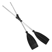 Aluminum Alloy Paddles for Inflatable Boats Kayak Plastic Lightweight Nonslip H Versatile Fishing Boat Oars Paddle Board