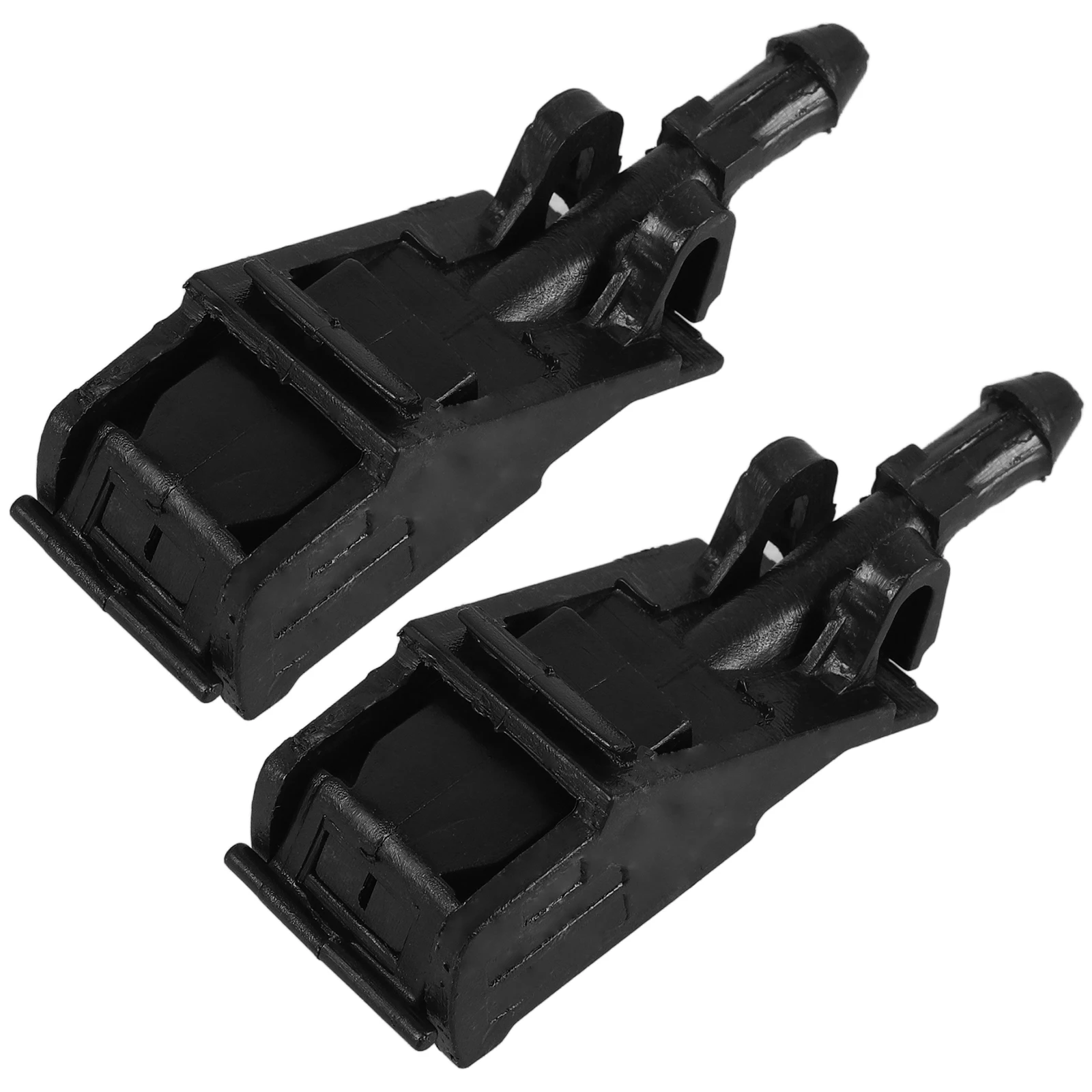 

2pcs Car Windshield Washer Nozzles Replacement Adjustable Spray Angle Durable Wiper Nozzles Easy Installation Universal Fit Auto