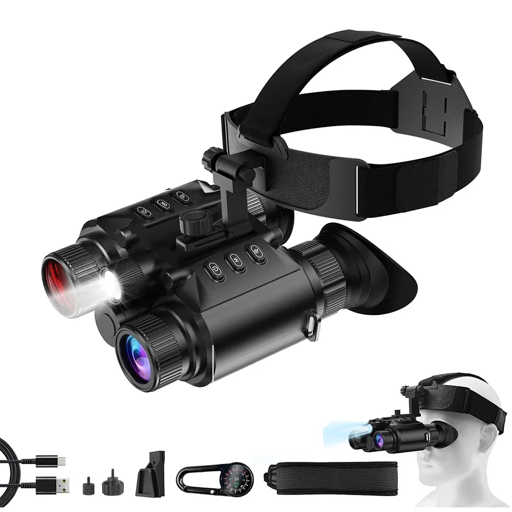 Z9158 Night Vision Goggles Adult Infrared Night Vision Binoculars-Used for Hunting Night Fishing Forest Fire Home Safety