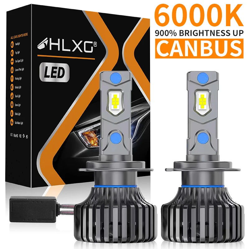 yZ[zHLXG H4 H7 LEDԃwbhCg CANBUS H11 H8 H9 H1 9005 HB3 9006 HB4 9012 HIR2 12 7545 CSP`bv ^[{nCp[ wbhv 12V