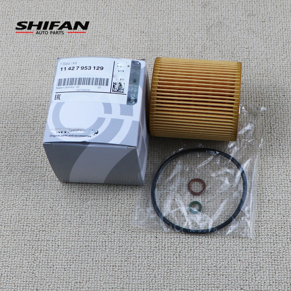 

11427953129 For BMW Hybrid X1 X3 X4 M X5 X6 Z4 Coupe E60 E60N E61 E61N E63 E63N E64 E65 Oil Filter Element 11427953129