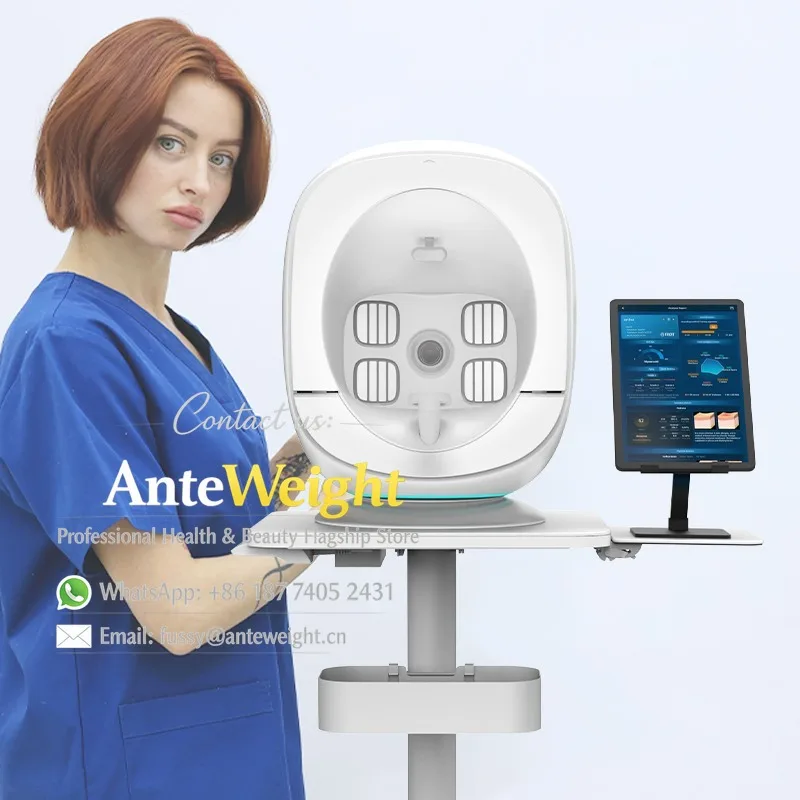 Face Condition Monitor Solid State LED HD 3D Skin Analyzer for Dermatology Departments