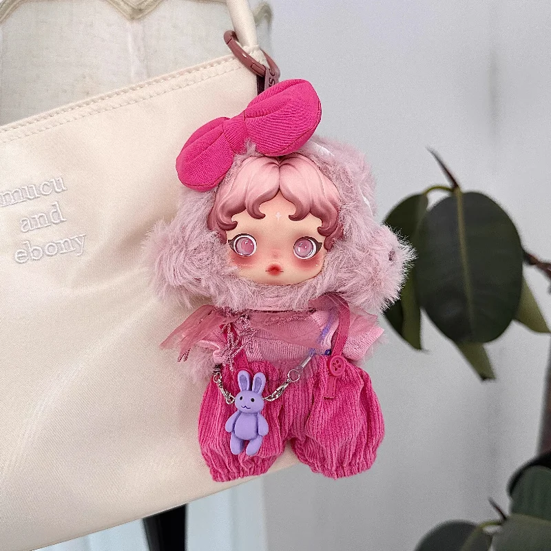 Bonito (sem bonecas) para boneca crânio panda elegante vestido de noite saia acessórios princesa vestir mini roupas artesanais boneca