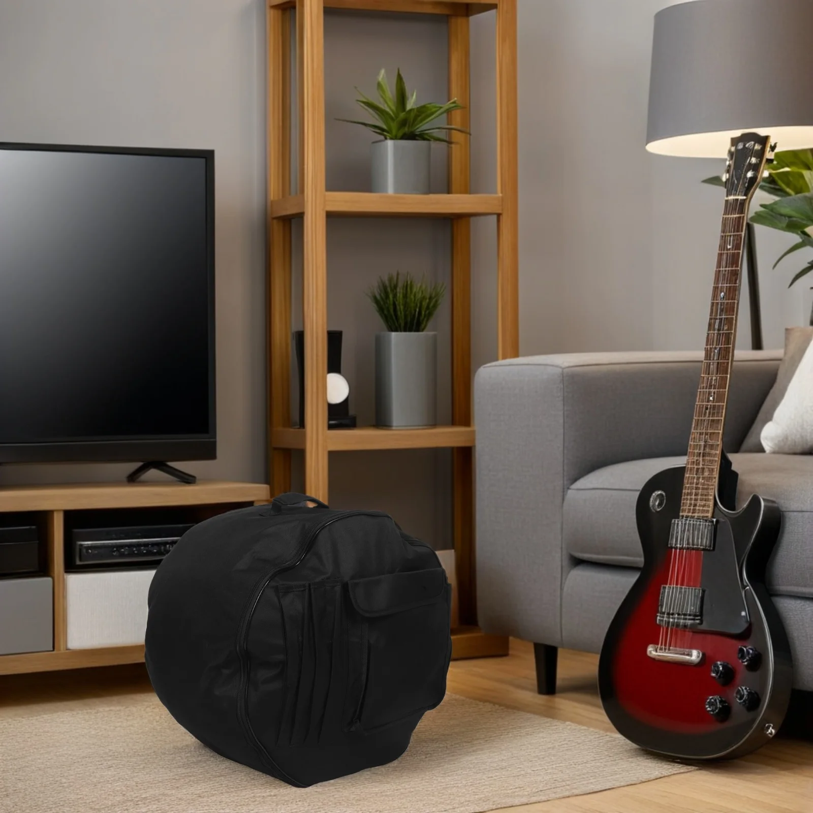 

Snare Bag Backpack Portable Drum Tambourine Accessories Case Carrying Metal Percussion Travel
