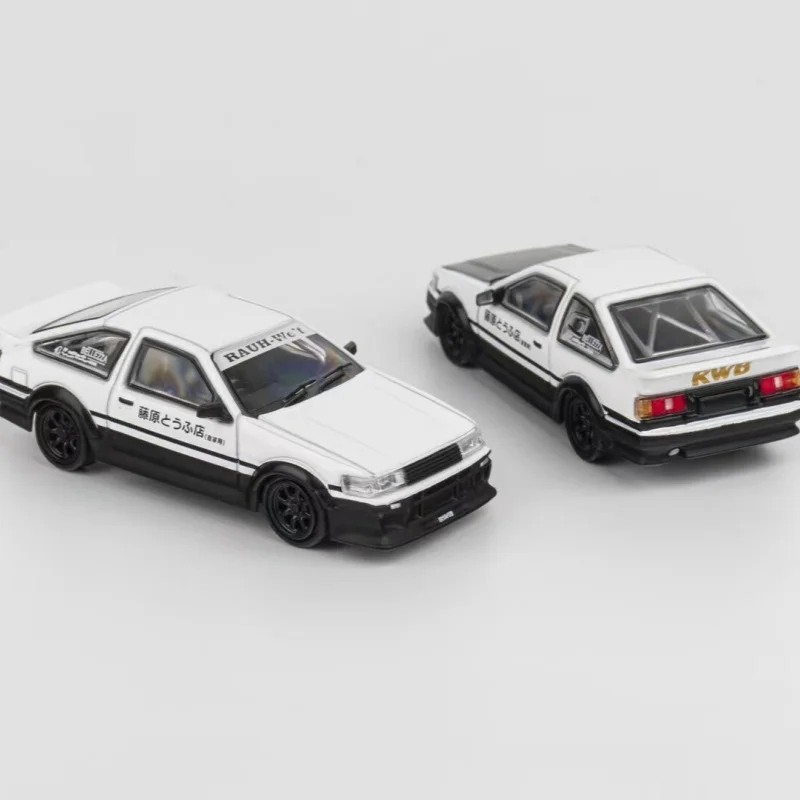 DCT 1:64 AE86 Corolla Levin simulation car model