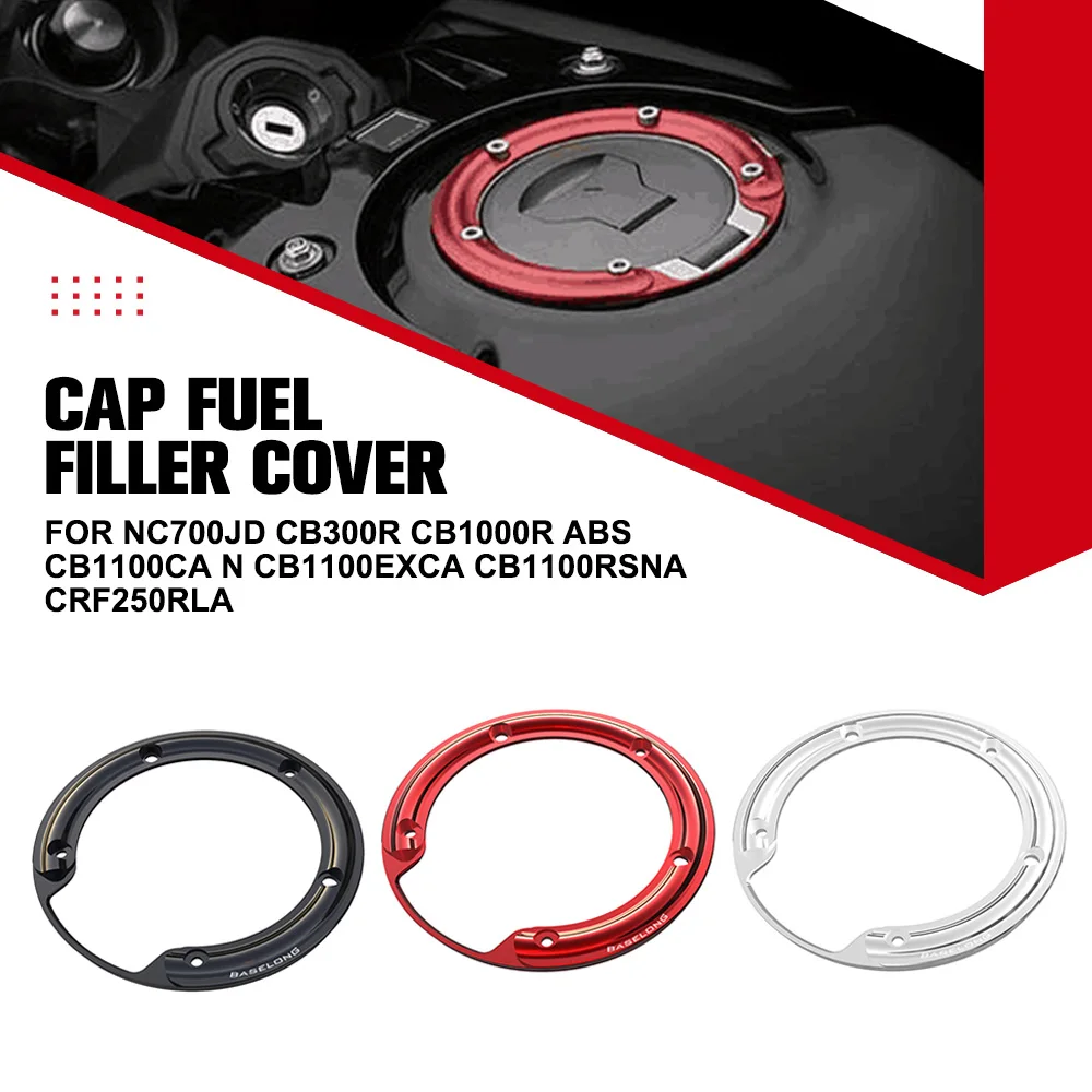 

For Honda NC700JD CB300R CB1000R ABS CB1100CA N CB1100EXCA CB1100RSNA CRF250RLA Rally Fuel Tank Cap Cover Decorative Protective