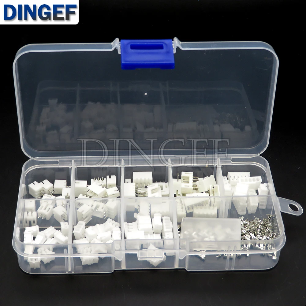 230 SZTUK/lot PH2.0 2p 3p 4p 5 pin 2.0mm Pitch Terminal Kit Obudowa Pin Header JST Connector Wire Adapter PH Kits do drukarki 3D