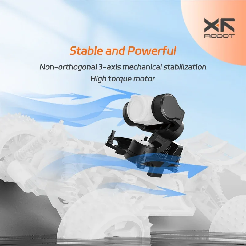 XF-C-20T 3Axis Gimbal FPV increased stability PTZ support DJI O3 CADDX Walksnail camera support head chase control Mavlink Sbus