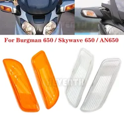 Motorcycle Front Signal Lights cover For Suzuki AN650 2003-2012 Burgman 650 Skywave 650 Turn Lamp Housing Shell Indicator Cover