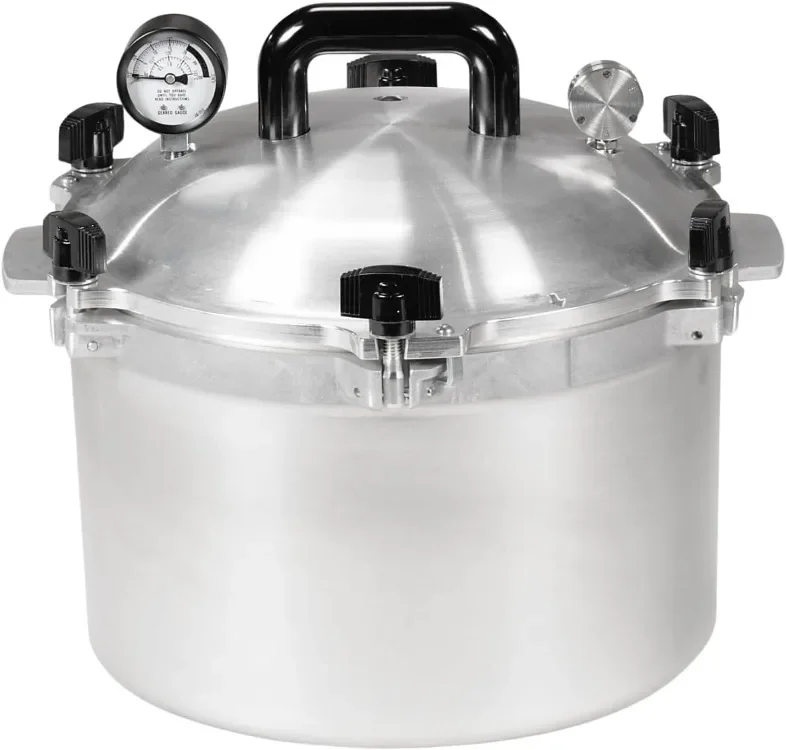 

Good 1930: 15.5qt Pressure Cooker/Canner (The 915) - Exclusive Metal-to-Metal Sealing System - Easy to Open & Close- Suitable fo