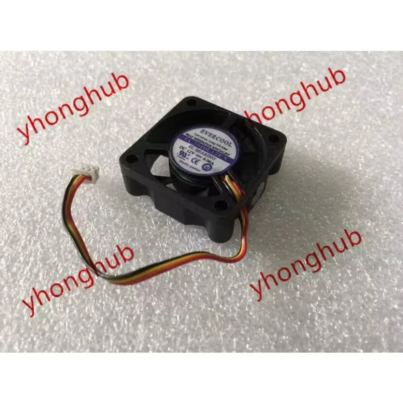

Вентилятор охлаждения EVERCOOL EC3010L12EA DC 12V 0.06A 3-проводной 30x30x10мм