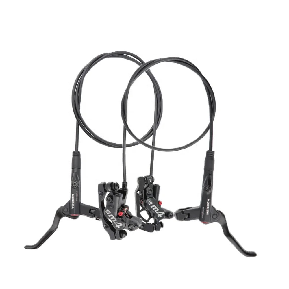 

Front and rear 160mm e-bike all-terrain bike mountain bike oil 4-piston hydraulic disc brake set
