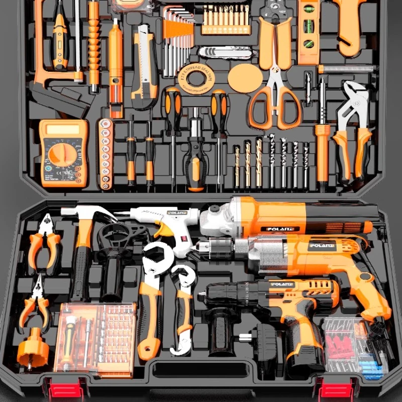 Multifunctional electric drill woodworking and electrical hardware daily maintenance combination