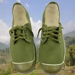 Liberation Shoes Chinese Red Army Shoes Vintage Men Spring Work Jiefang Green