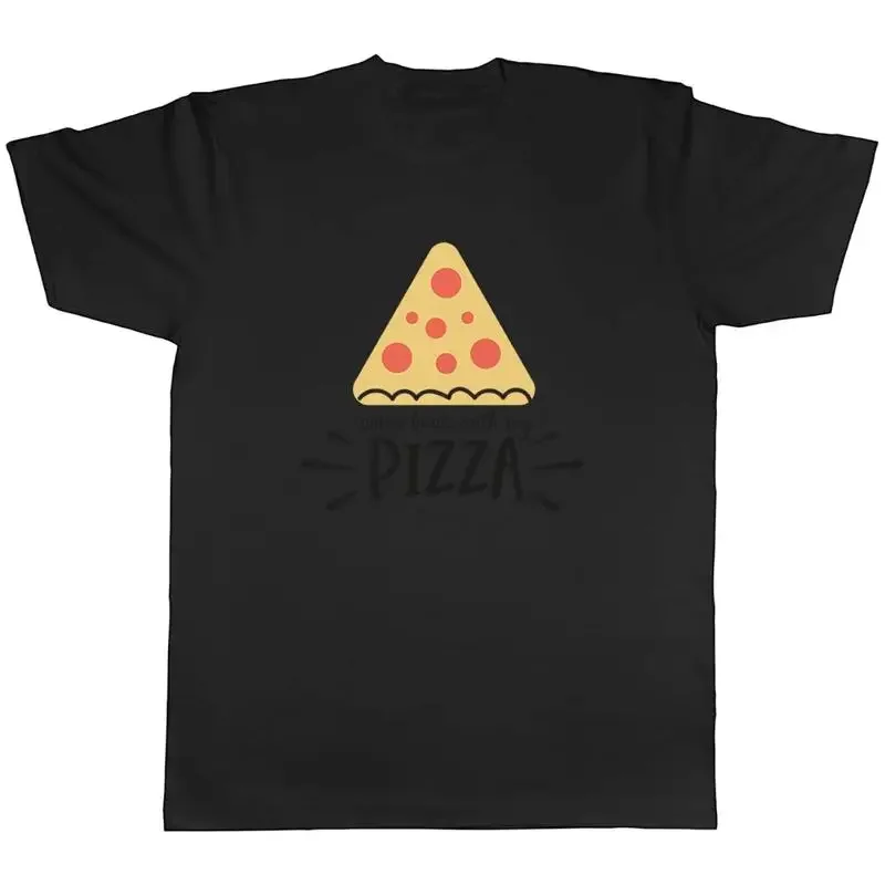 

Мужская футболка Funny Come Back with My Pizza унисекс, футболка в подарок