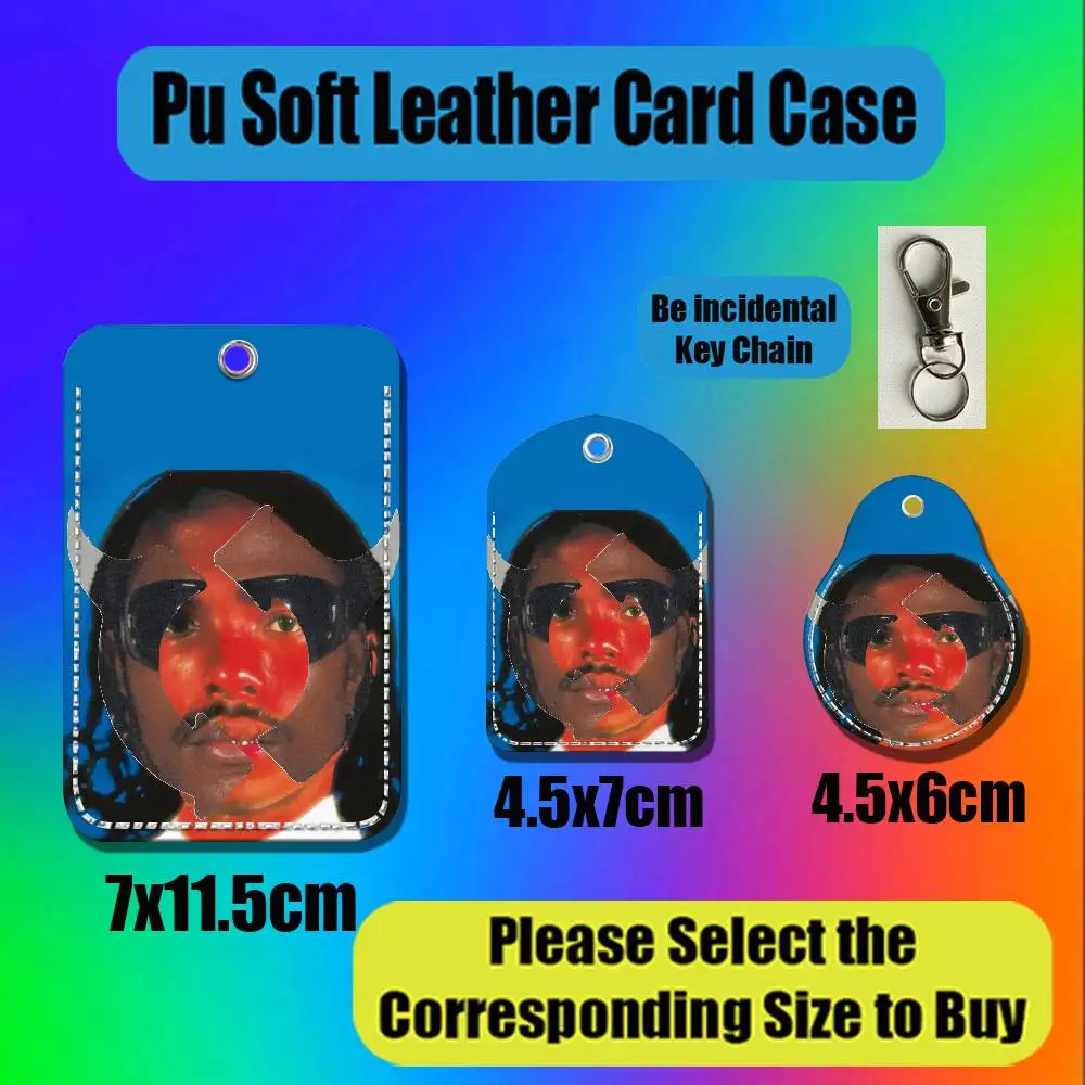 For Steve Lacy Oh Yeah Gemini Rights For Air Tag Case Card Holder Keychain ID Badge Credit Bank Access For AirTag Case Shell