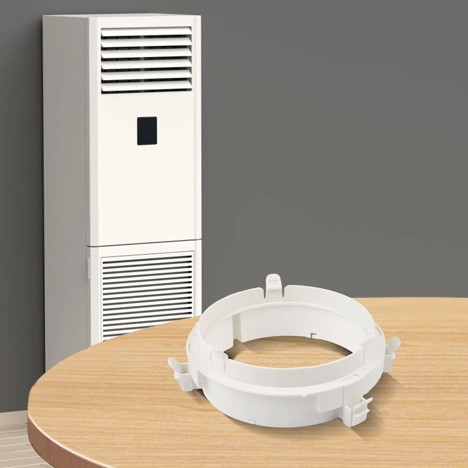 Portable Comfort Setup Exhaust Pipe Connector Hose Connector Exhaust Pipe Compact Design For Portable Air Conditioners