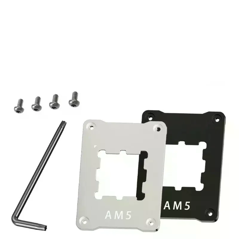 Aluminum Universal AM5-AMD Desktop Chassis CPU Bending Correction Fixing Buckle Cover Apply To 7950X 7800X 7700X 7600X 7500F