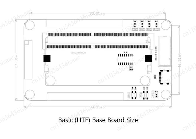 

Spartan 7 FPGA Core Board, Beginner Development Board for Embedded System Learning