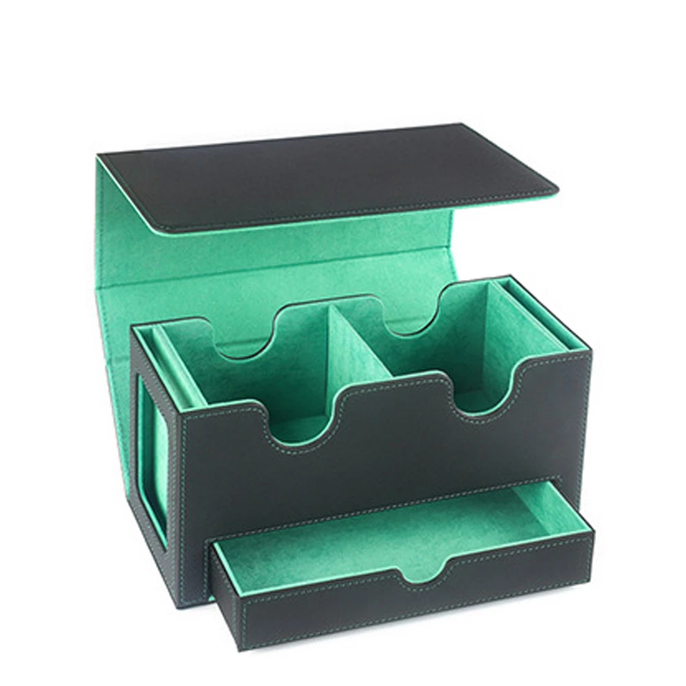 Exquisites Fenster, große Box mit Kapazität, Karten-Aufbewahrungsbox, Spielzeug-Spiel-Karten-Aufbewahrungs-Sammelbox, passend für Yugion-Karten – Detail 9