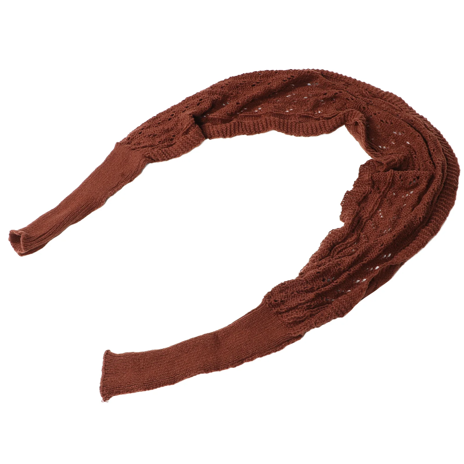 

Scarf Chunky Knit 6 Warm Cable Infinity Sweater Hair for Women Boho Deer Cashmere Blanket