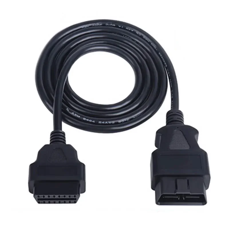 Cable de extensión de diagnóstico OBD2 de 1M y 3M, conector OBD macho de 16 pines a hembra de 16 pines para coche diésel de 12V y 24V, ELM327