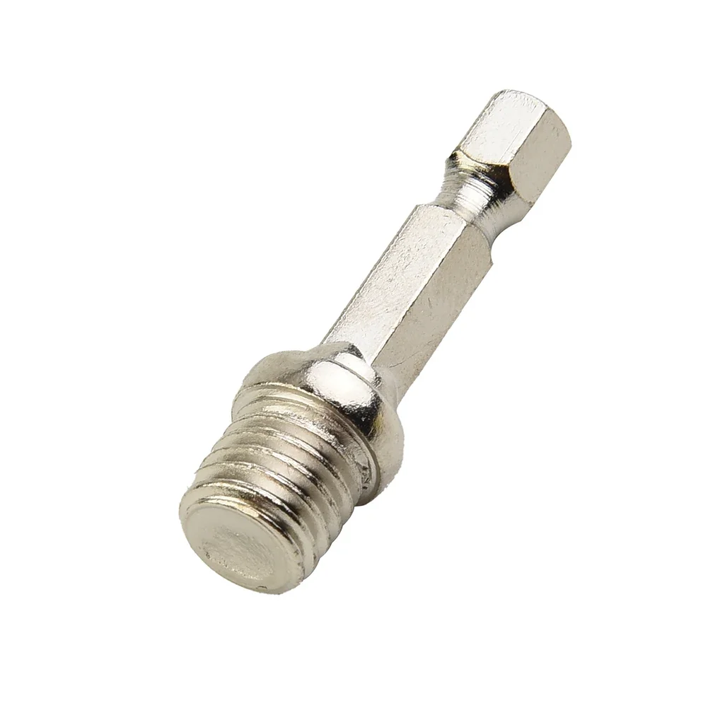 4Inch 100mm Buffing Rotary Backing Pad M10 Drill Adapter Hexagonal Conversion Head Connecting Rod Diameter Hole Polishing Disc
