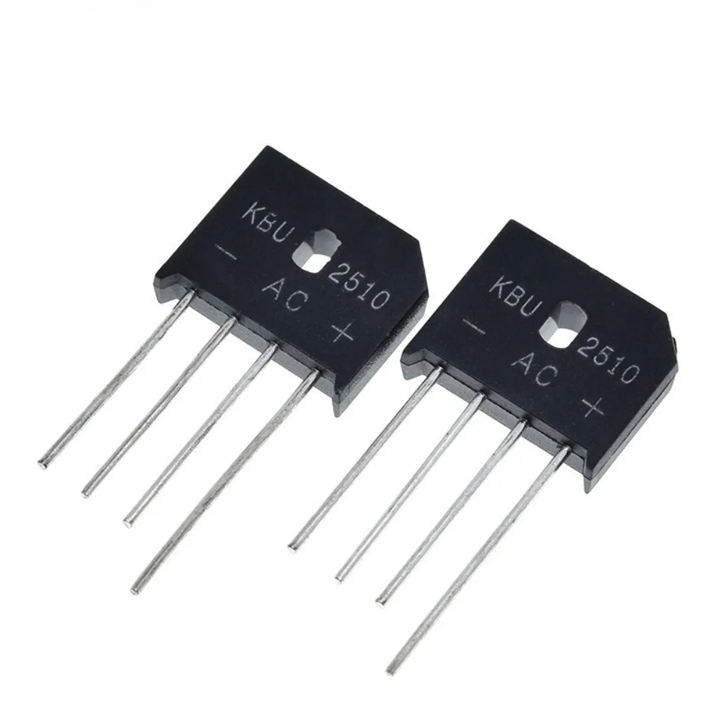 

20PCS KBU2510 Bridge Rectifier 25A 1000V KBU Package Diode Module Power Rectifier