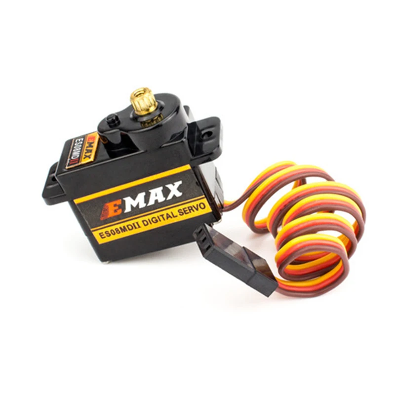 Original EMAX ES08MDII Metal Digital Servo 12g Waterproof Servo with Gears Uesd for RC Car Helicopter Boat Airplane Accessories