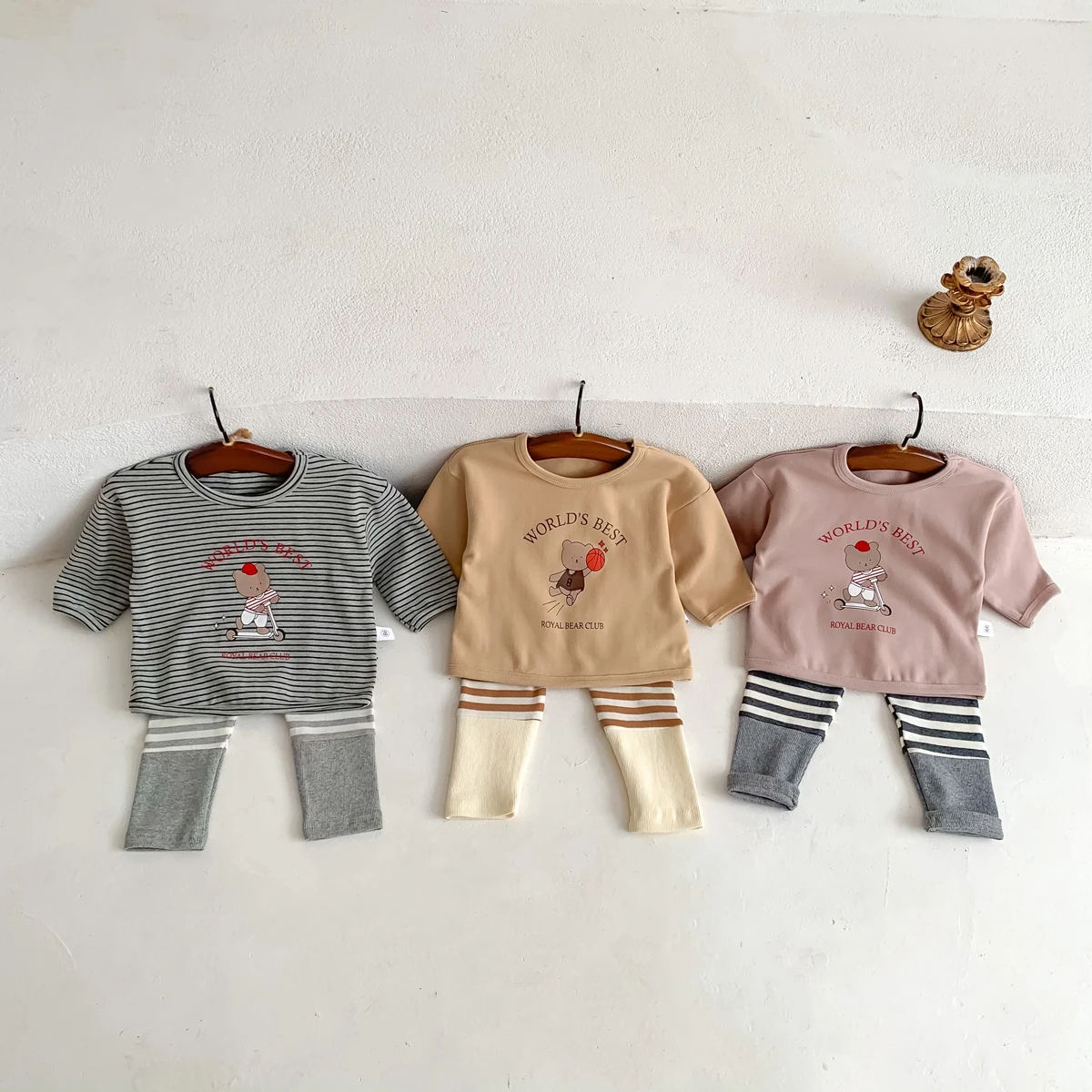 

Baby Top Clothes Newborn Girl Cute Bear Inner Shirt