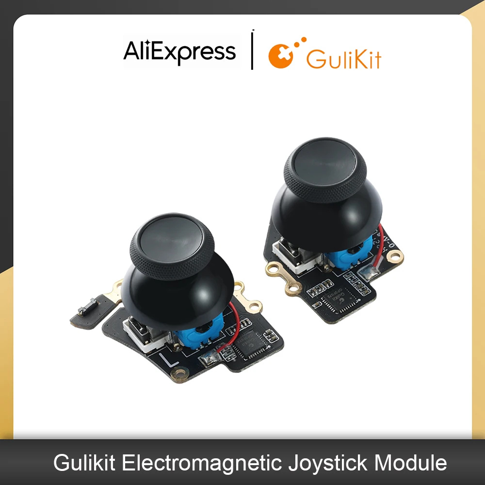 

Gulikit Electromagnetic Joystick Module for Steam Deck OLED SD05 with Hall Effect Sensing Joystick Stick for Repair Replacement