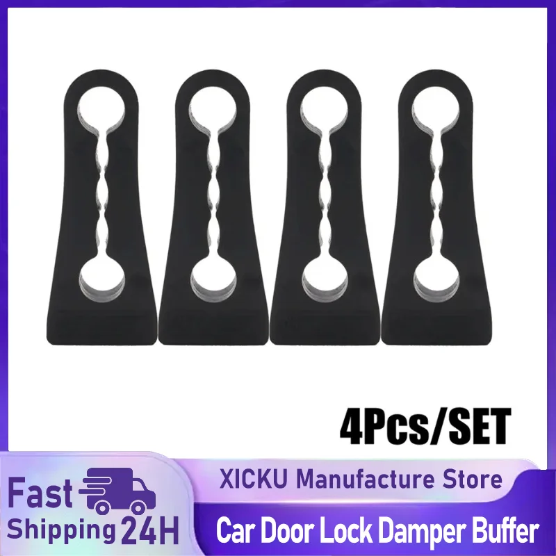 Auto Türschloss Dämpfer Puffer Deadener Dichtung Schock-Absorbieren Dämpfung Für Toyota Nissan Honda Hyundai Renault Peugeot Citroen Skoda
