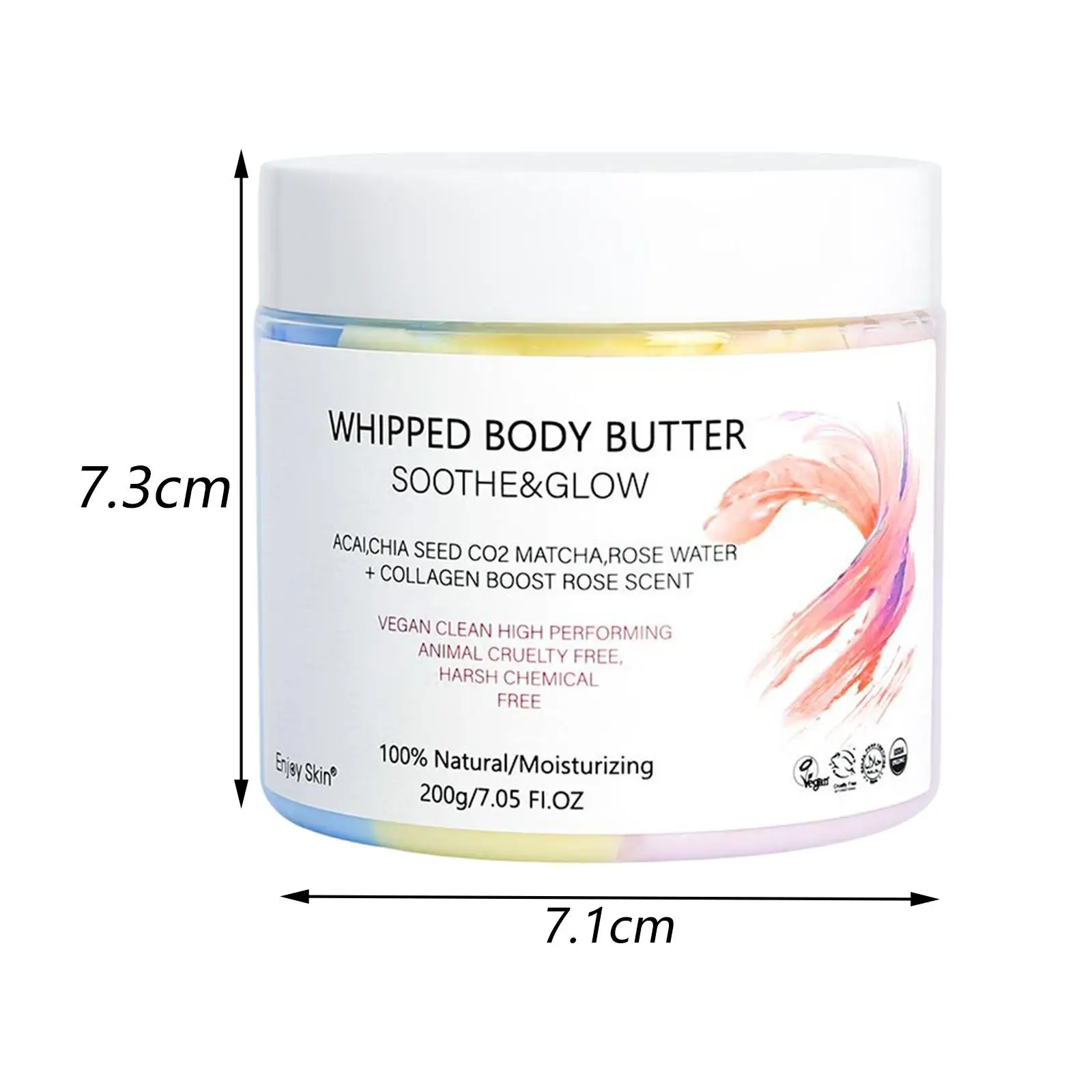 200G Body Butter Cream Moisturizer Exfoliating for Underarms Dryness Back