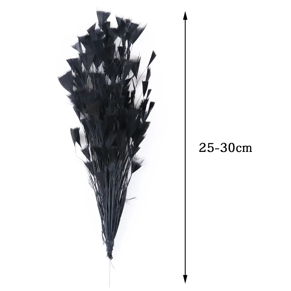 1 Bunch Turkey Feather Flower for Headdress 10-12Inch Feathers Wedding Party Decoration Handicraft Accessories Headpiece Plumas