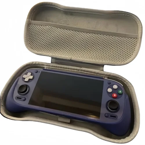 Bolsa de almacenamiento con 5 empuñaduras para Retroid Pocket, anticaída, RP5, RPG2, Retroid Pocket G2, Protector de agarre, Estuche de transporte, caja grande